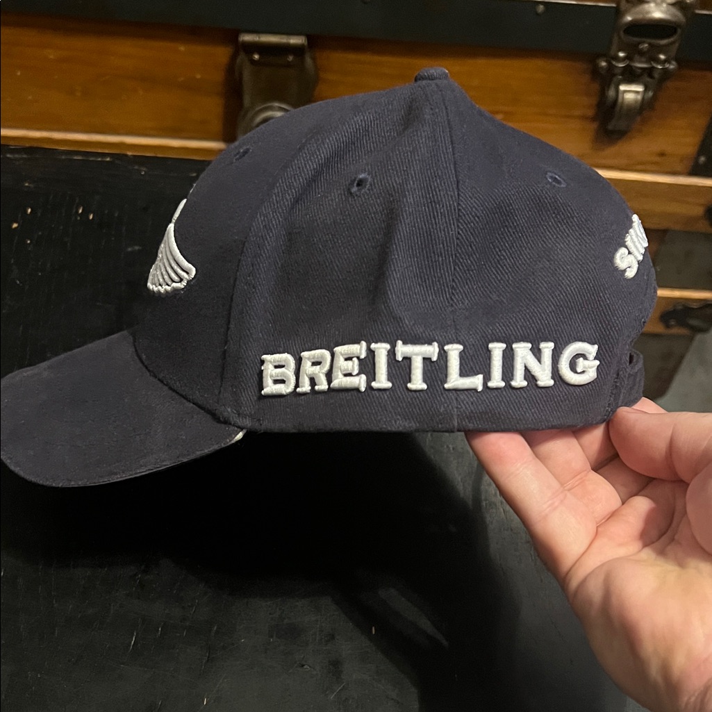 Breitling Navy Blue Adjustable Hat